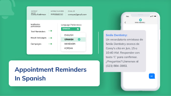 Send Appointment Reminders in Spanish